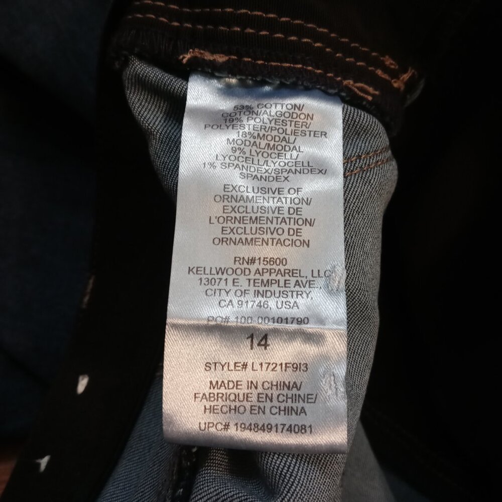 WIT & WISDOM ab solution skinny jeans (sz14) - Picture 9 of 15